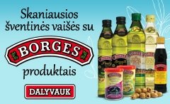 Skaniausios šventinės vaišės su BORGES produktais!