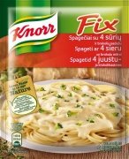 Knorr FIX ruošinys spagečiams su 4 sūrių ir brokolių padažu
