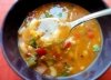 Baltųjų pupelių sriuba su daržovėmis