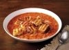 Šalta pomidorų sriuba su skrebučiais