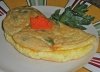 Omletas su šernienos paštetu