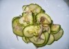 Gaivios cukinijų - agurkų salotos