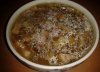 Džiovintų grybų sriuba su rūkytą šoninę