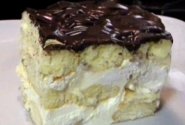 Tiramisu su plikytais sausainiais