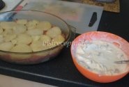 Bulvių ir faršo apkepas