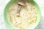 Raugintų kopūstų sriuba su džiovintais grybais