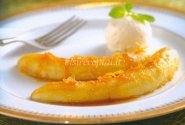 Bananų “Flambe” desertas