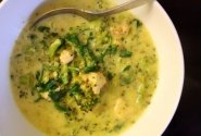 Vištienos sriuba su brokoliais