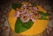 Tuno - lašišos užkandinis tortas