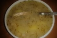 Avižinių dribsnių sriuba su vištiena
