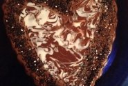 Šokoladinis pyragas "Širdelė"