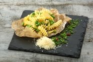 Fusilli makaronai su Prancūzišku daržovių mišiniu