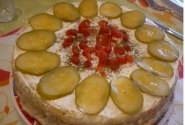 Užkandžių tortas "Mimoza"