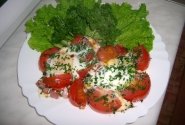 Karališka kiaušinienė su pomidorais