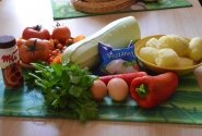 Daržovių ir bulvių apkepas
