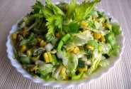 Žaliai  geltonos salotos