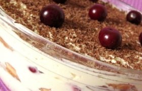 Vyšninis tiramisu (be kiaušinių)