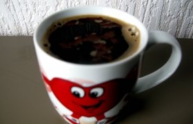 Šokoladinė kava su vanile