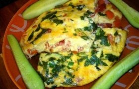 Omletas su paprika