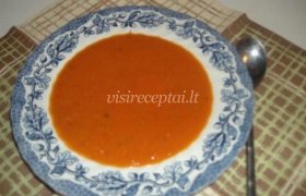 Pomidorų ir bazilikų sriuba
