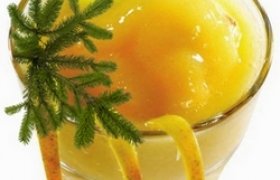 Mango kokteilis su brendžiu