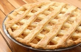 "Amerikietiškas" obuolių  pyragas