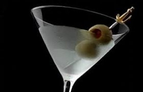 Kokteilio Gin Martini gaminimas