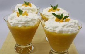 Mango pudingas