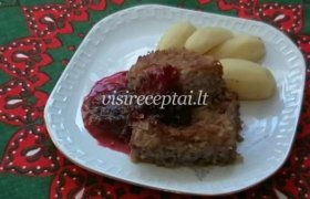 Kopūstų pudingas (Kålpudding)