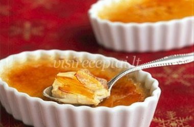 Prancūziškas "Cremee Brulee"