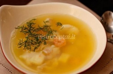 Krevečių sriuba