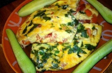 Omletas su paprika