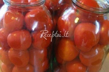 Saldžiarūgščiai marinuoti pomidorai