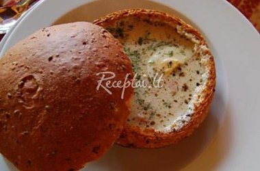 Valstietiška duonos sriuba