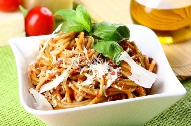 Spagečiai „bolognese“ su daržovėmis