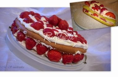 Braškių tortas