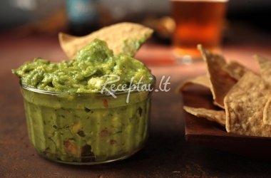 Autentiška meksikietiška "Guacamole"