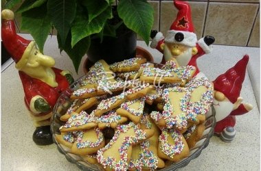 Sausainiai "Kalėdinės eglutės" su "DanSukker"
